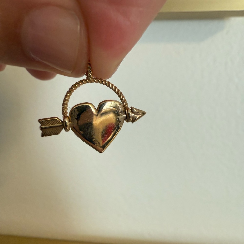 Catbird Beloved Heart Spinner Charm